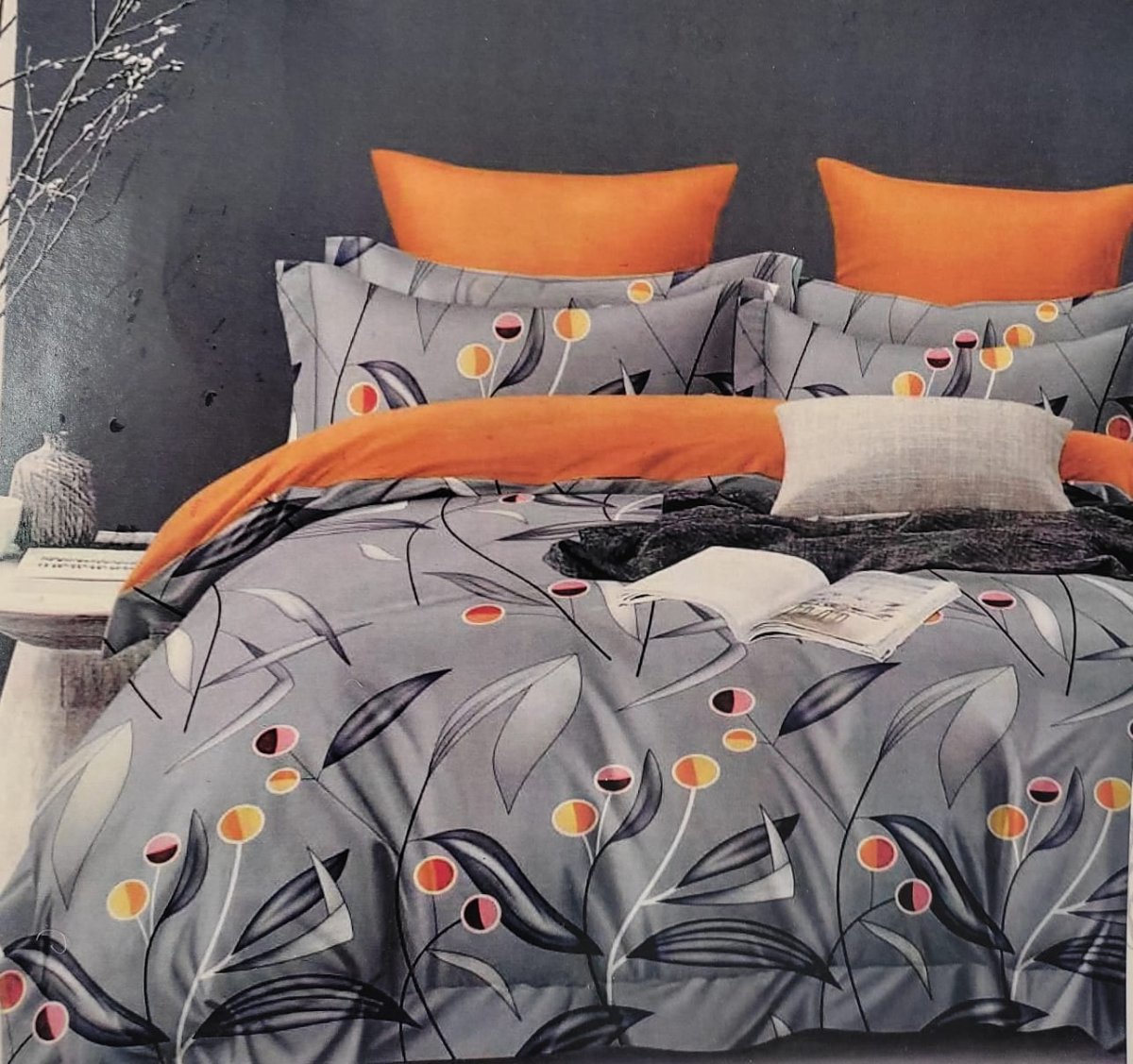 Premium Cotton Comforter Set with Bedsheet Set